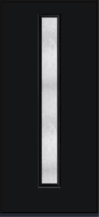 80 Chord Modern Pulse Linea Centered Smooth Fiberglass Single Door , WBD Impact