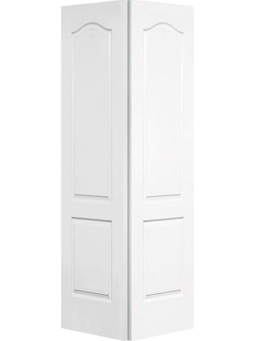 80" Classique Hollow Core Textured Bifold 2 Door