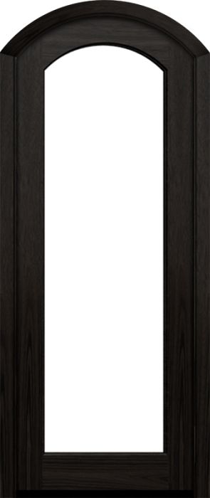 96" Mahogany Clearwater 1 Lite Single Door/Arch Top | WBD Impact
