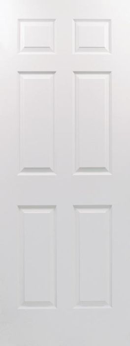 80" Colonist Hollow Core Textured Single Door|1-3/8" Thick