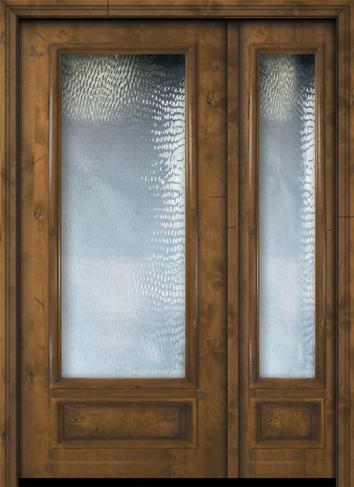 36" x 80" 3/4 Lite Estancia Alder Door /1side