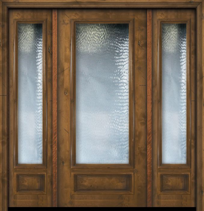 36" x 80" 3/4 Lite Estancia Alder Door /2side