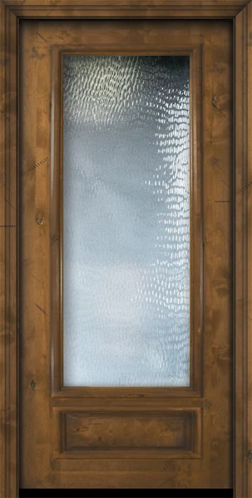 36" x 80" 3/4 Lite Estancia Alder Door