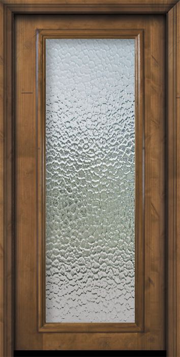 36" x 80" Full Lite Estancia Alder Door