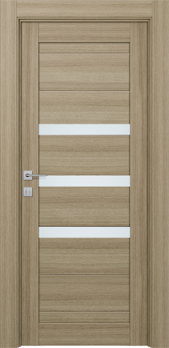 Prefinished Dora Vetro Shambor Modern Interior Single Door