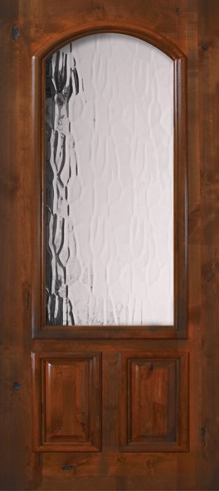 36" x 80" Arch Lite Estancia Alder Door
