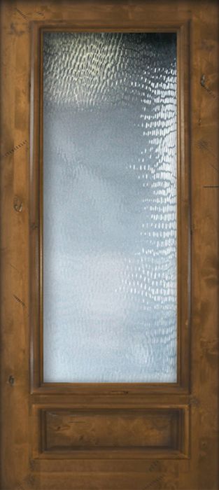 36" x 80" 3/4 Lite Estancia Alder Door