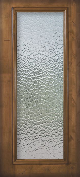 36" x 80" Full Lite Estancia Alder Door