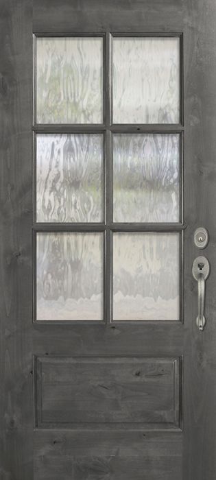 80" 2/3 Lite 6 Lite SDL Estancia Alder Door