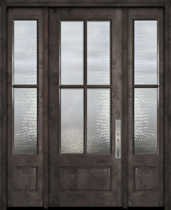 96" 3/4 Lite 4 Lite SDL Estancia Alder Door /2side