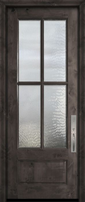 96" 3/4 Lite 4 Lite SDL Estancia Alder Door