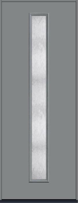 96 Chord Modern Pulse Linea Centered Smooth Fiberglass Single Door , WBD Impact