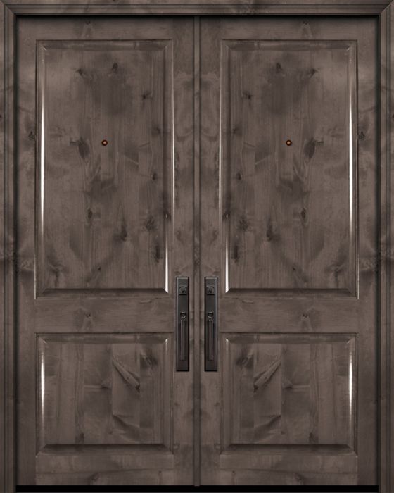 42" x 96" Double 2 Panel Estancia Alder Door