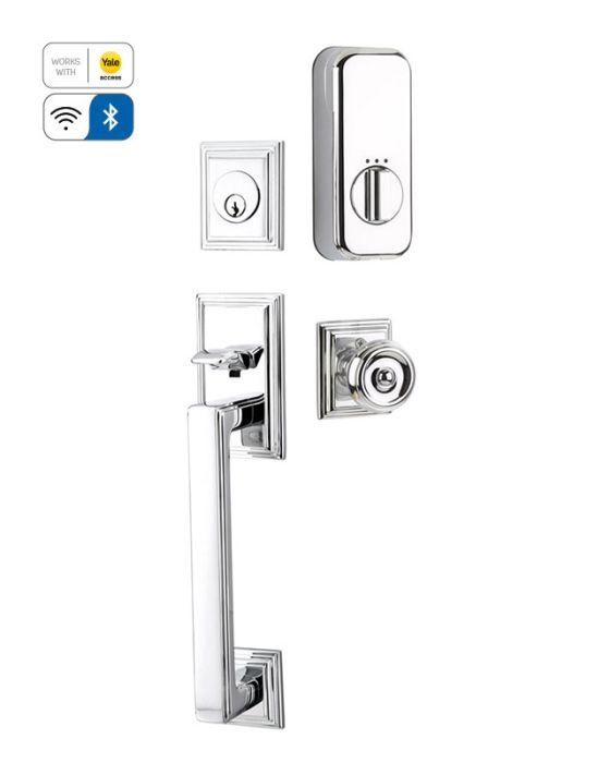 Hamden Tubular Entry Set with EMPowered Motorized Smart Lock Upgrade