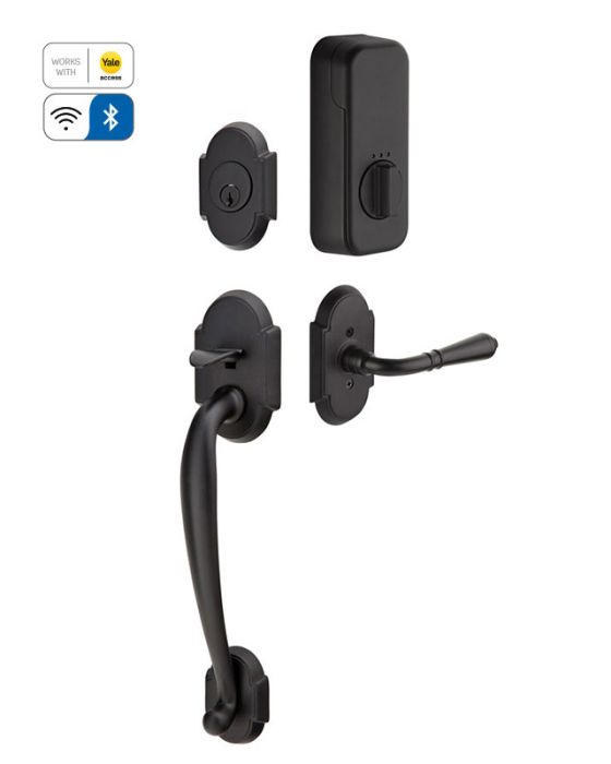 Nashville Tubular Entry Set with EMPowered Motorized Smart Lock Upgrade