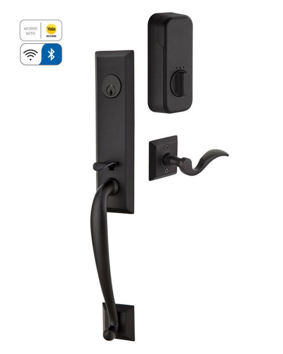 Adams Tubular Entry Set with EMPowered Motorized Smart Lock Upgrade