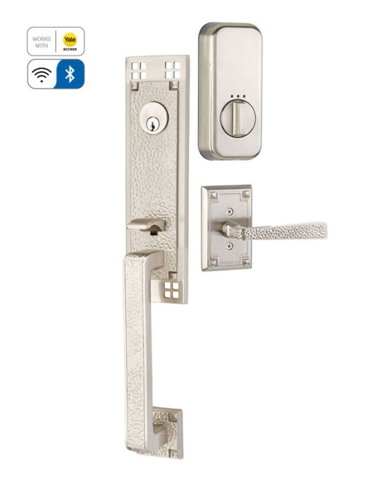Arts & Crafts Tubular Entry Set with EMPowered Motorized Smart Lock Upgrade