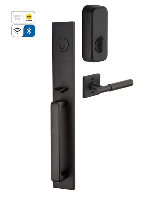 Lausanne Tubular Entry Set with EMPowered Motorized Smart Lock Upgrade