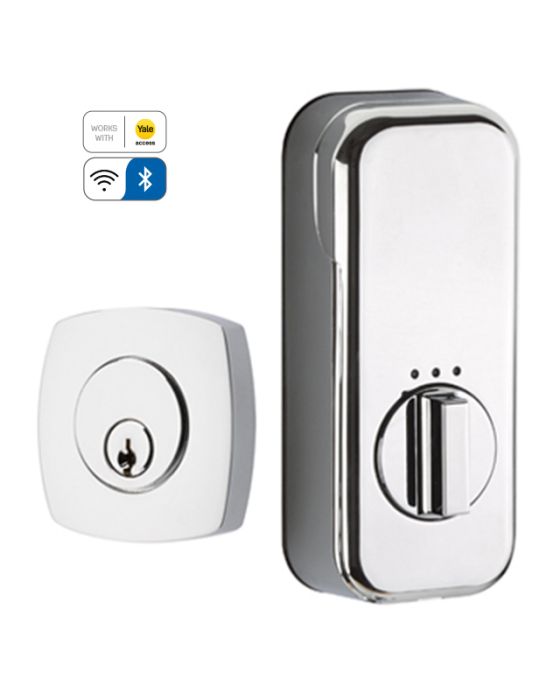 Urban Modern Deadbolt with EMPowered Motorized Smart Lock Upgrade