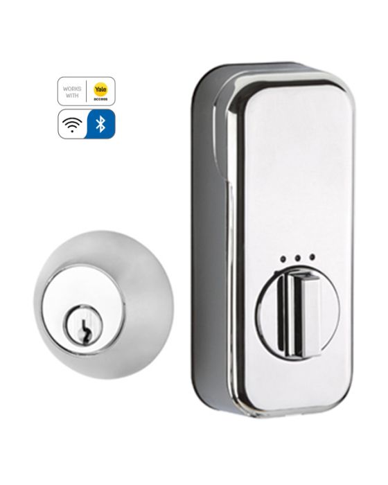 Regular Deadbolt with EMPowered Motorized Smart Lock Upgrade