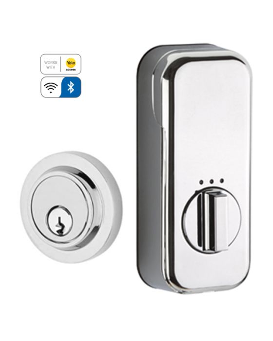 Modern Deadbolt with EMPowered Motorized Smart Lock Upgrade