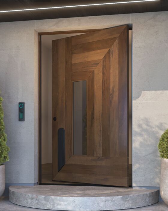 Entwinara Artistic Lite Contemporary Modern Pivot Door| ENTWINARA