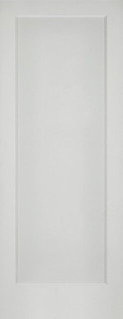 96" Primed 1 Panel Bevel Bead Interior Door, 1-3/8 Thick, PRI1801B2