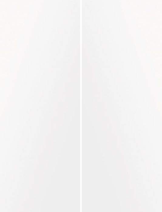 96" Hollow Core Hardboard Flush Double Door|1-3/8" Thick