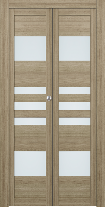 Prefinished Leti Vetro Shambor Modern Interior Bi-Fold 2 Door