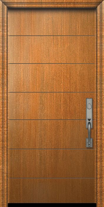 IMPACT | 80" Westwood Mahogany Contemporary Door