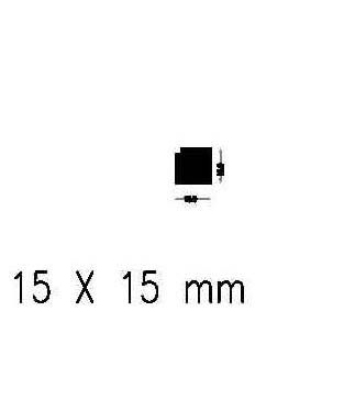 Mahogany (Meranti) Shaker Bead 0.59x0.59x108 for Uni
