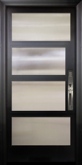 36" x 80" 2 Block Right Smooth NP-Series Narrow Profile Door