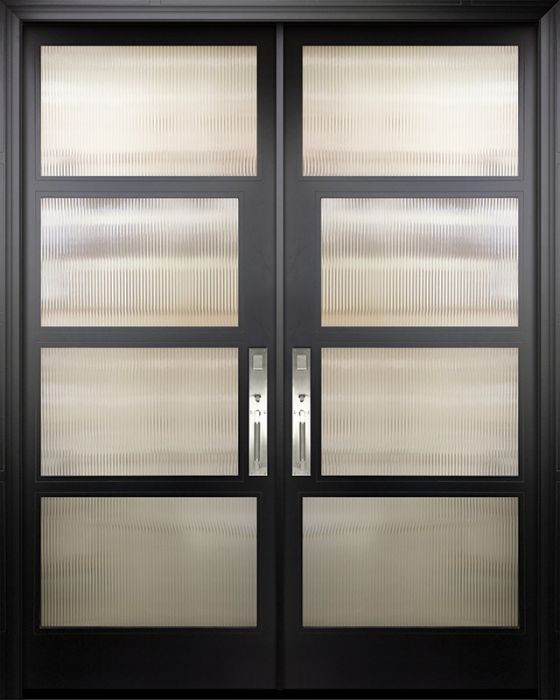 36" x 96" Double 2 Block Smooth NP-Series Narrow Profile Door
