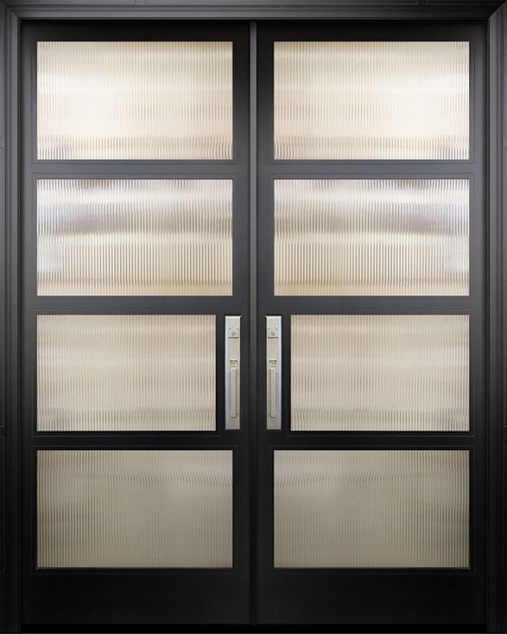 42" x 96" Double 1 Block Smooth NP-Series Narrow Profile Door