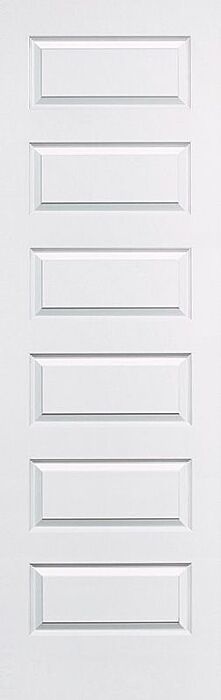 96" 20 min Fire Rated Rockport Solid Core Smooth Single Door|1-3/4" Thick