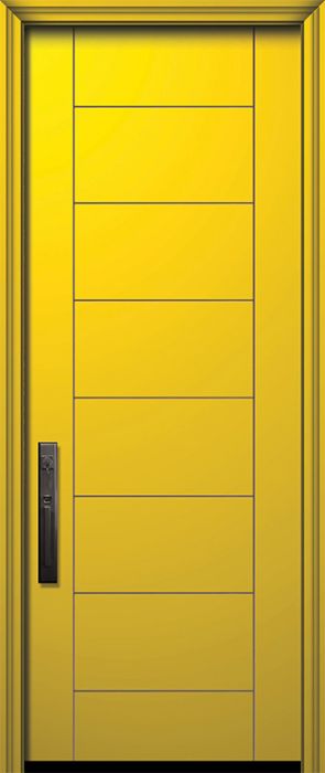 IMPACT | 96" Brentwood Smooth Solid Contemporary Door