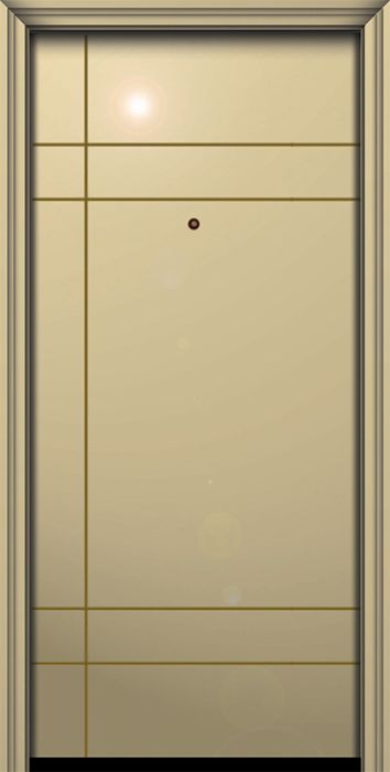 80" Inglewood Smooth Solid Contemporary Door