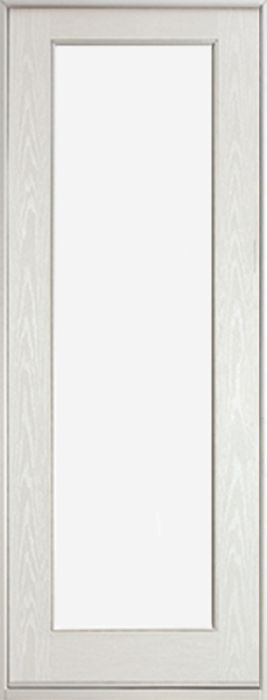 Low-e 96" Full Lite Fiberglass Fixed Gliding Door, Impact Rated