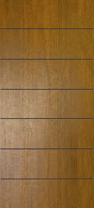 80" Westwood Mahogany Contemporary Door