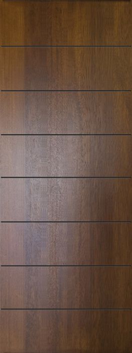 42" x 96" Westwood Mahogany Contemporary Door