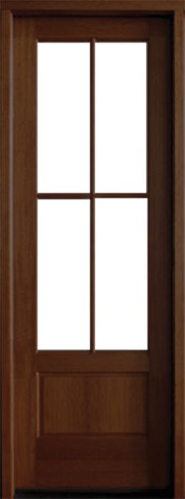 Rio 4 Lite Single Front Entry Door with Pre-Hung Kit