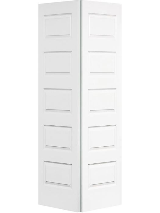 80" Rockport Hollow Core Smooth Bifold 2 Door