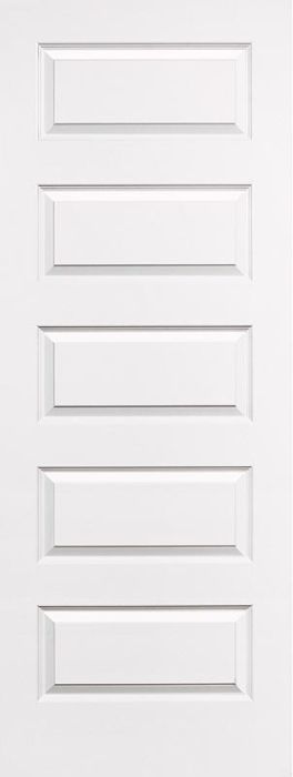 80" Rockport Hollow Core Smooth Single Door|1-3/8" Thick