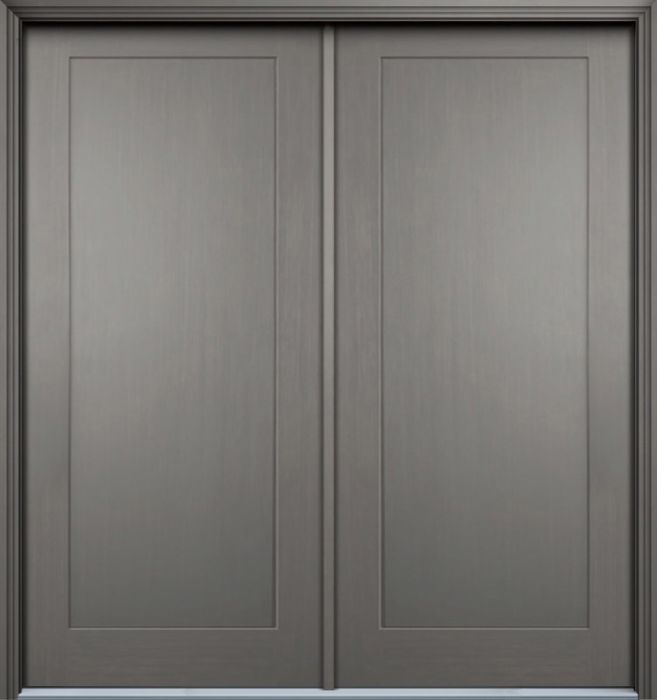 ValueSeries|80" 1 Panel Fir Shaker Double Door
