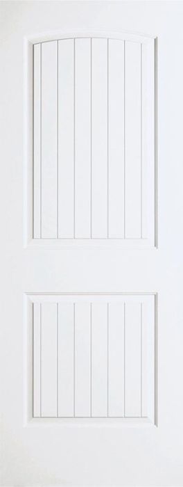 96" Santa Fe Solid Core Smooth Single Door|1-3/8" Thick