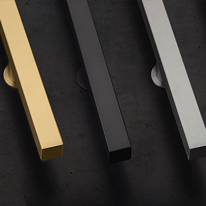 Square 24" Modern Long Door Pull