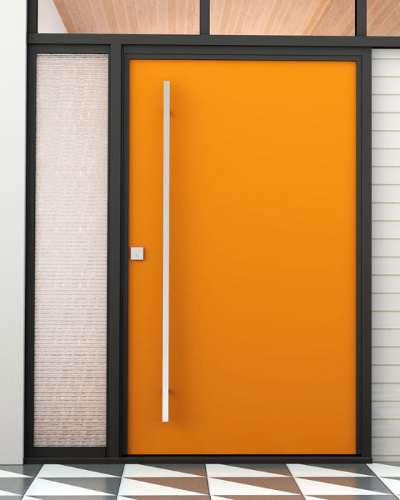Square 24" Modern Long Door Pull