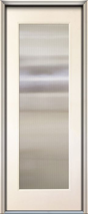 ValueSeries|96" Full Lite Smooth Flush Glazed Single Door
