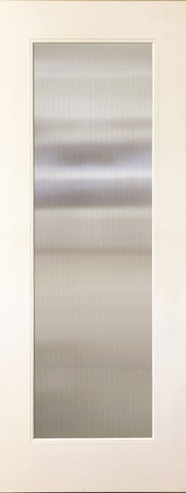 ValueSeries|96" Full Lite Smooth Flush Glazed Single Door