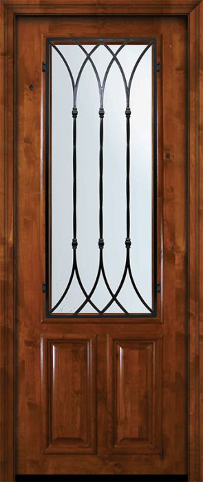 36" x 96" 2/3 Lite Warwick Alder Door
